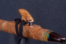 Maple Burl Native American Flute, Minor, Mid G-4, #R9Da (4)